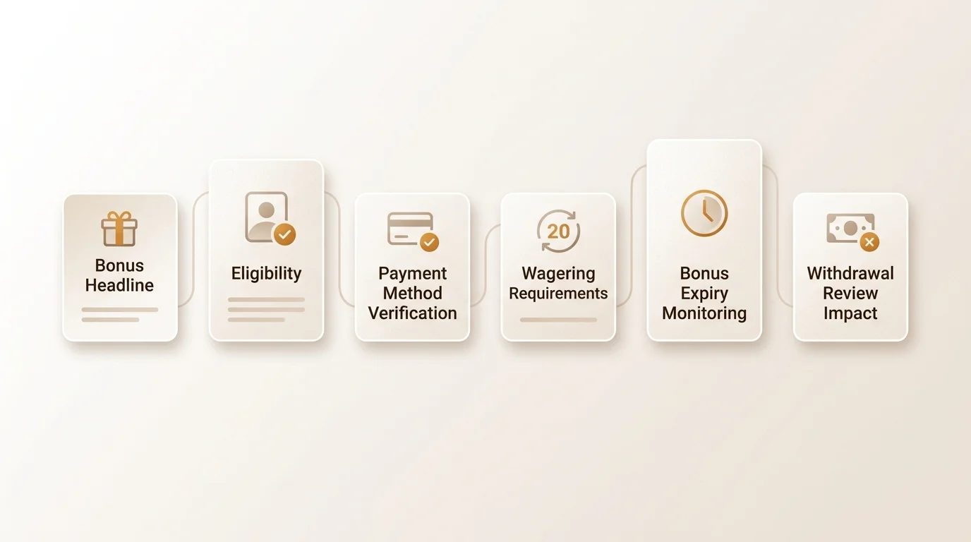 Gransino bonus terms checklist from headline to wagering and withdrawal impact